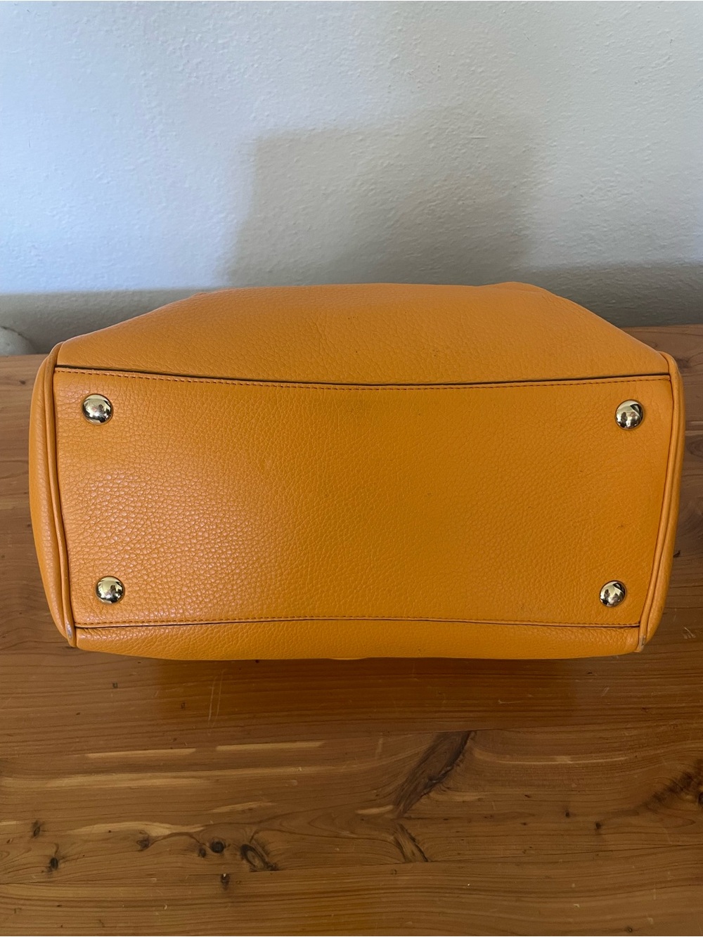 Coach Pebbled Leather Satchel - Picture 3 of 6